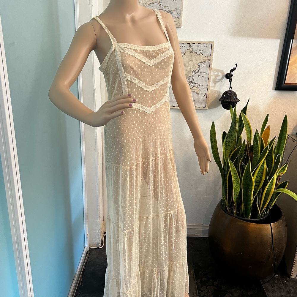 Free People Lace slip dress. Medium.